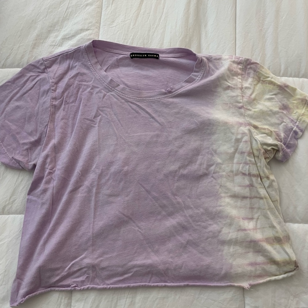 Brooklyn Karma Cropped T-Shirt